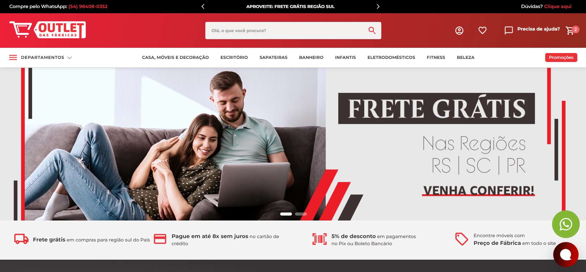 Case Go Live - Outlet das Fábricas